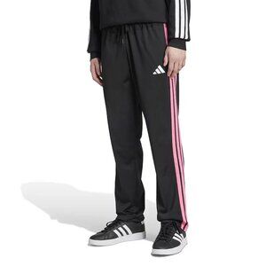 Men's adidas Track Pants Regular Fit, M, Black Lucid Pink